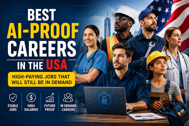 Best AI-Proof Careers in the USA